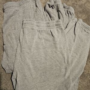 Athletic Works Kids Light Gray Joggers